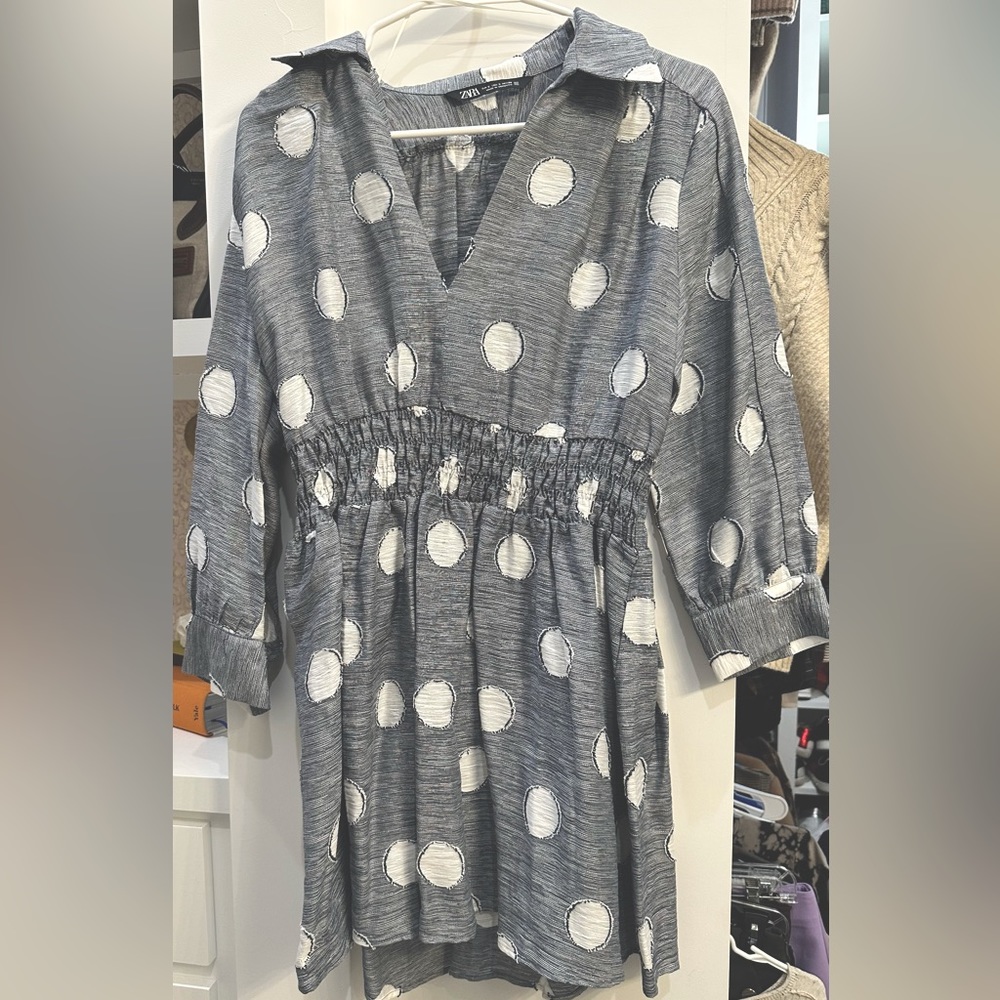 Zara babydoll dress size small